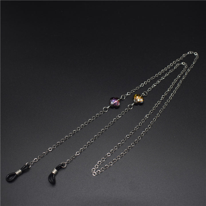 Elegant Gemstone Accented Eyewear Chain Kalsten