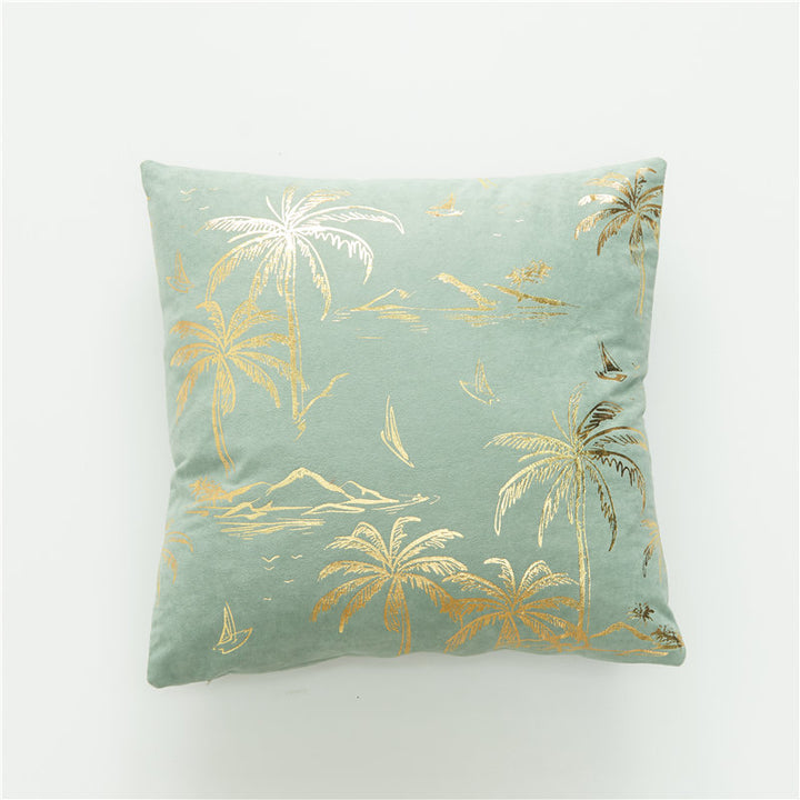 Decorative Tropical Paradise Throw Pillow