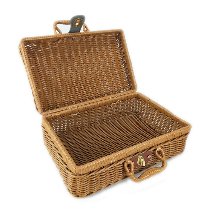 Handcrafted Wicker Storage Case Kalsten