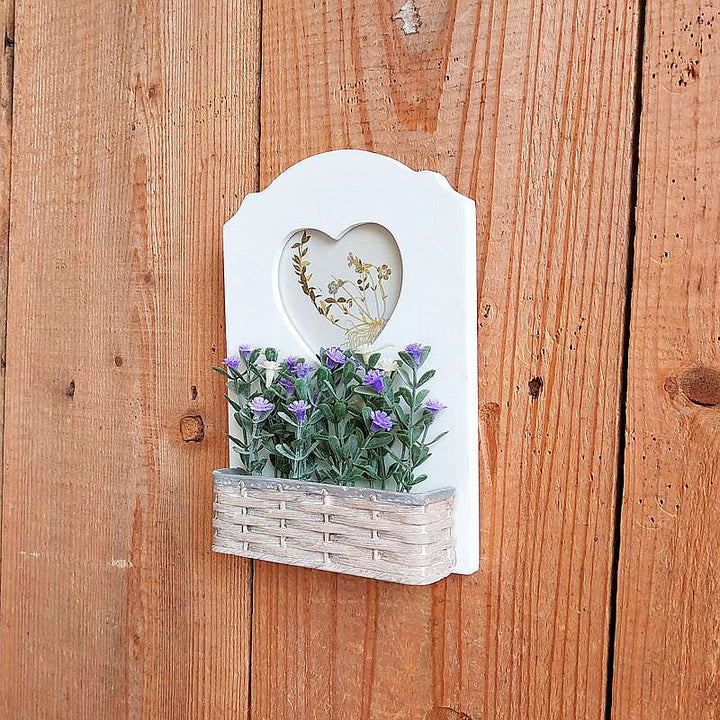 Decorative Wall Planter with Heart Design