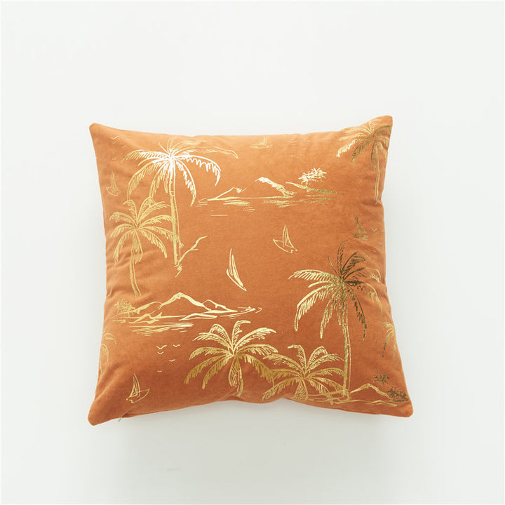 Decorative Tropical Paradise Throw Pillow