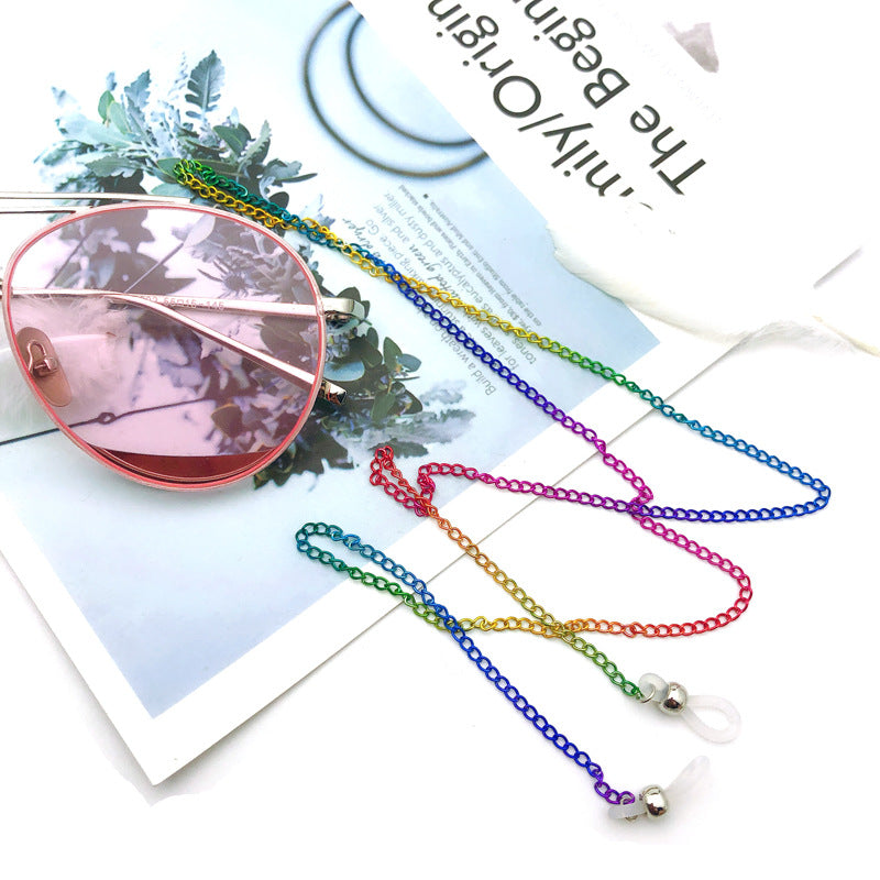 Colorful Multi-Strand Eyewear Holder Chain Kalsten