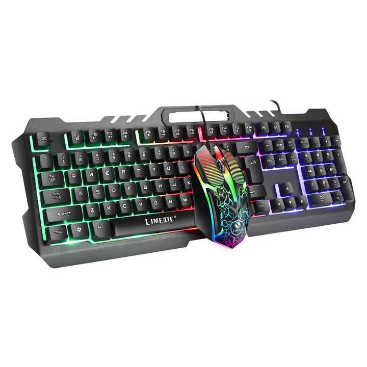 Mechanical Gaming Keyboard and High-Performance RGB Mouse Combo Kalsten