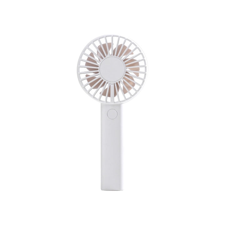 Unisex nan compact portable hand fan with rechargeable battery and USB charging port quiet operation self-standing Kalsten