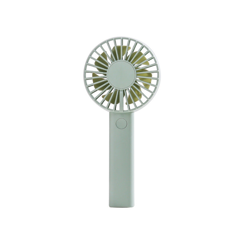 Unisex nan compact portable hand fan with rechargeable battery and USB charging port quiet operation self-standing Kalsten