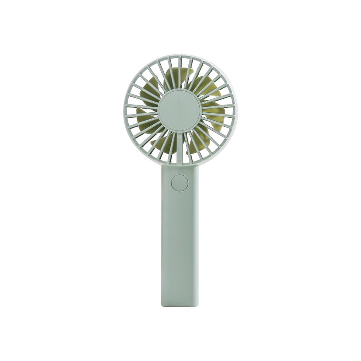 Unisex nan compact portable hand fan with rechargeable battery and USB charging port quiet operation self-standing Kalsten