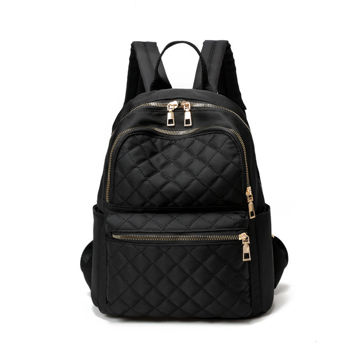 Quilted Zippered Backpack Kalsten
