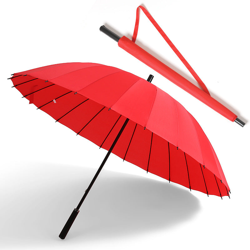 Women's automatic folding umbrella with ergonomic handle and windproof technology Kalsten