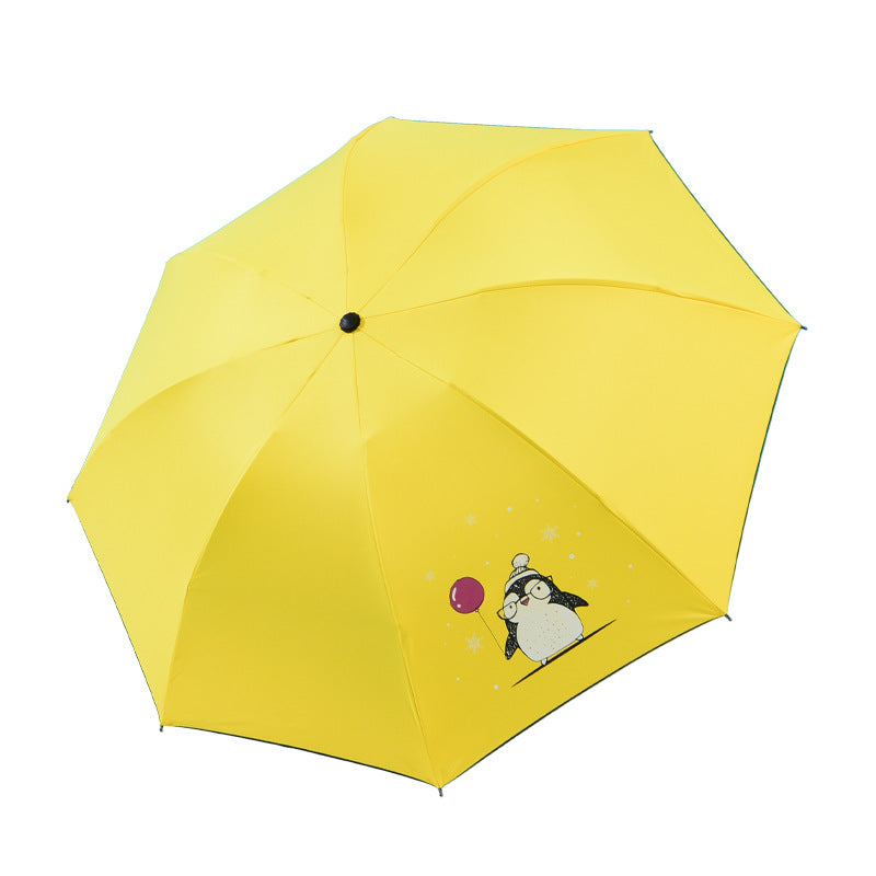 Women's Automatic Folding Umbrella with Modern Design and Practical Carry Handle Kalsten
