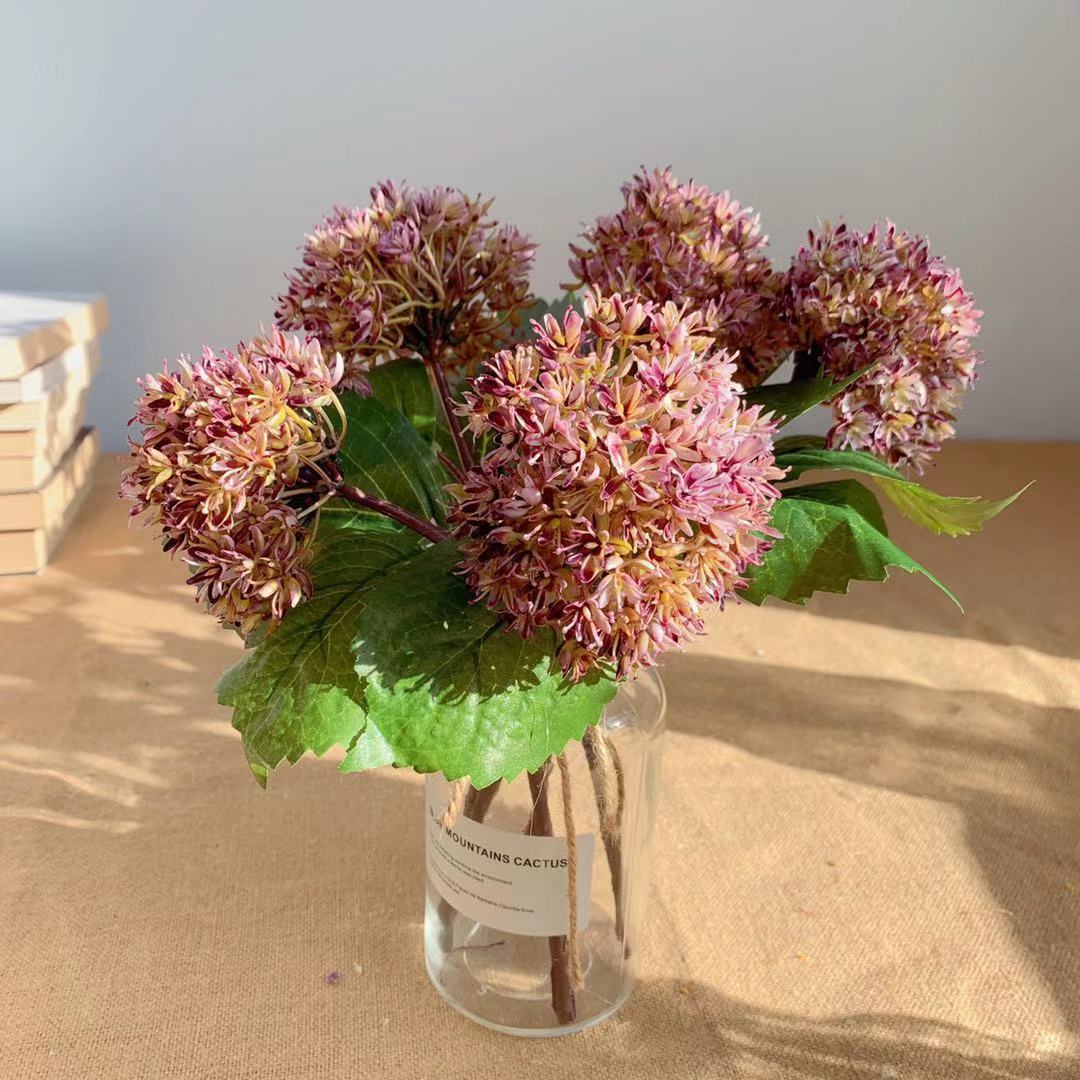 Lifelike Floral Decorative Stem