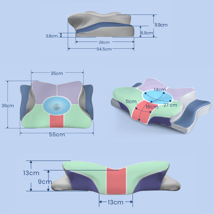 Anti-Snore Memory Foam Pillow