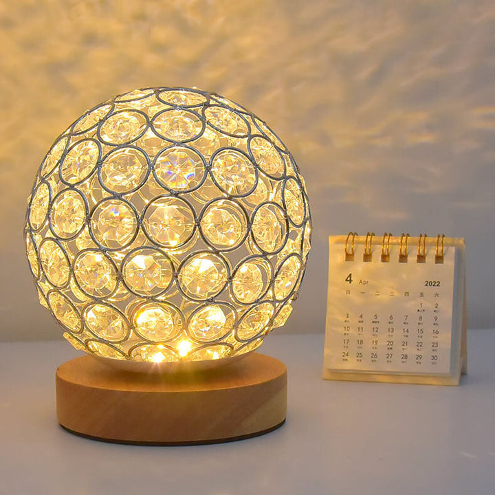 LumoAura USB LED Table Lamp | Rechargeable | Warm Light | Minimalist Design for Home | Kalsten