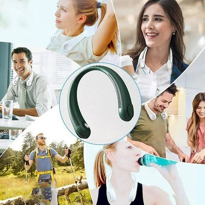 Hands-Free Portable Bladeless Neck Fan | Kalsten
