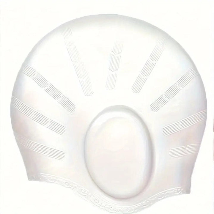 Silicone Swim Cap with Ear Protection