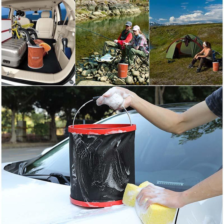 Portable Collapsible Bucket for Outdoor Fishing | Kalsten
