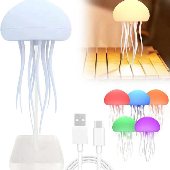 Rechargeable LED Jellyfish Ambient Mood Lamp Noxord