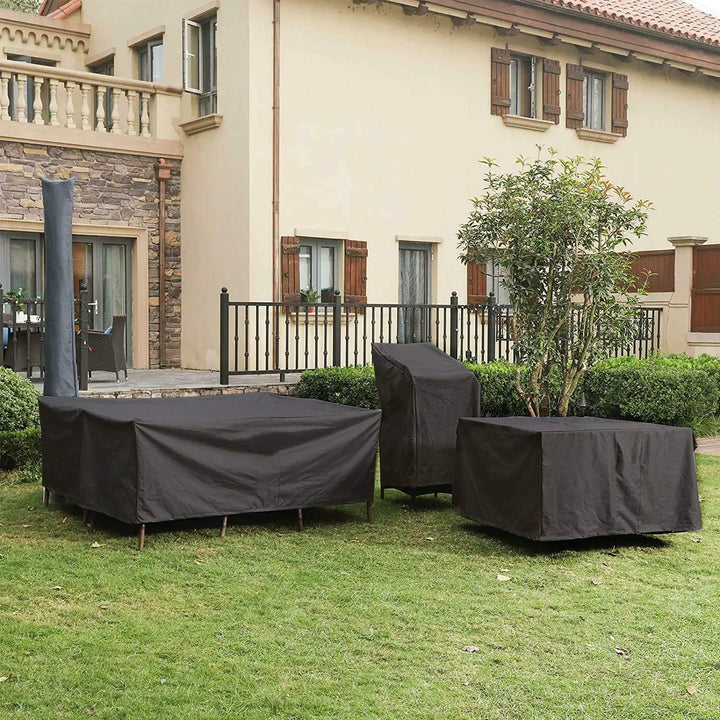 Waterproof Garden Furniture Cover – Black Noxord