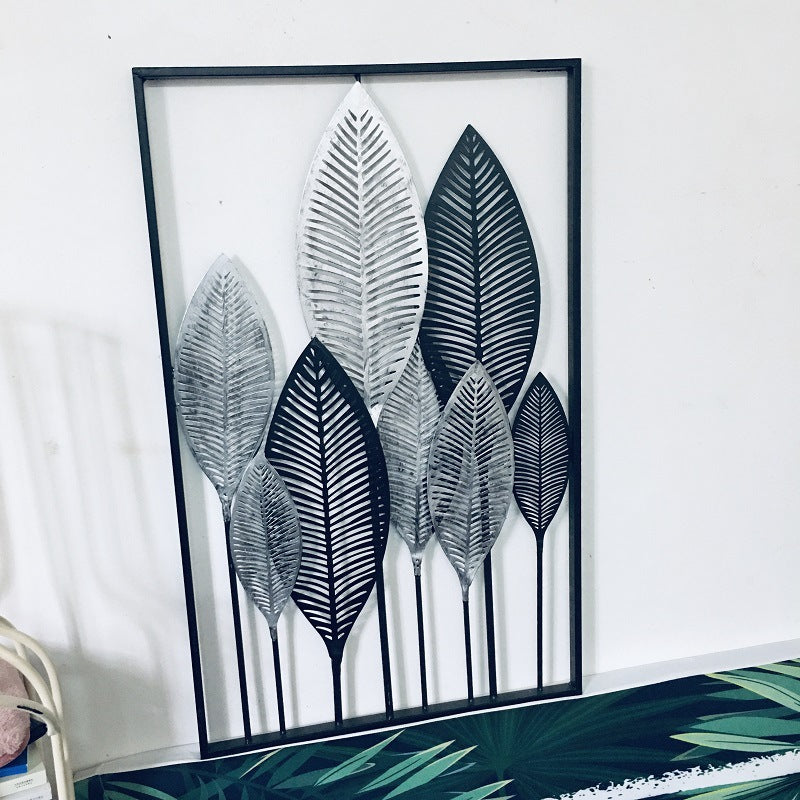Artistic Metal Leaf Wall Sculpture Kalsten