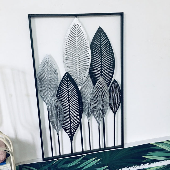 Artistic Metal Leaf Wall Sculpture Kalsten