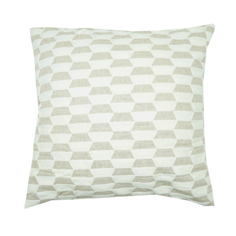 Geometric Pattern Throw Pillow