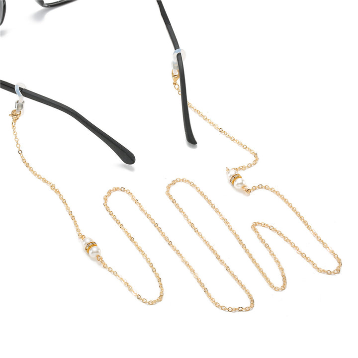 Premium Silver-Linked Eyewear Chain Kalsten