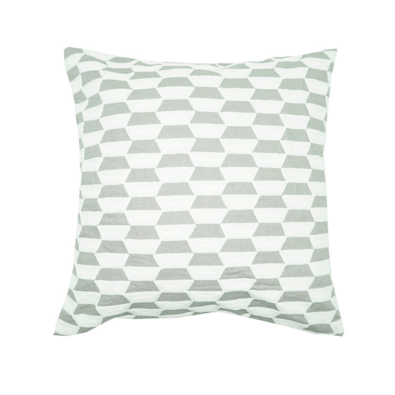 Geometric Pattern Throw Pillow