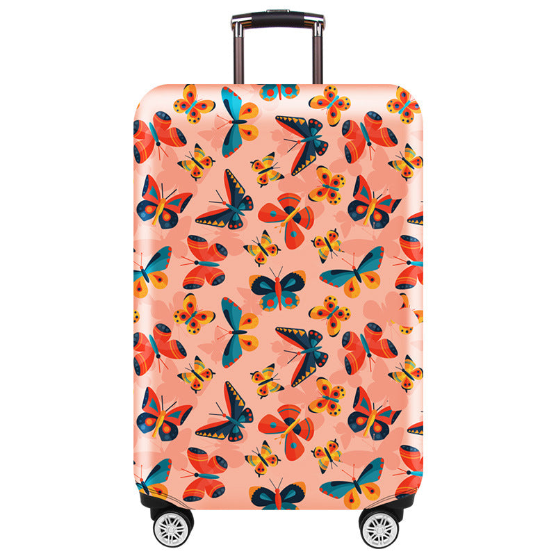 Ladies Hard Shell Suitcase with Maritime Design Kalsten