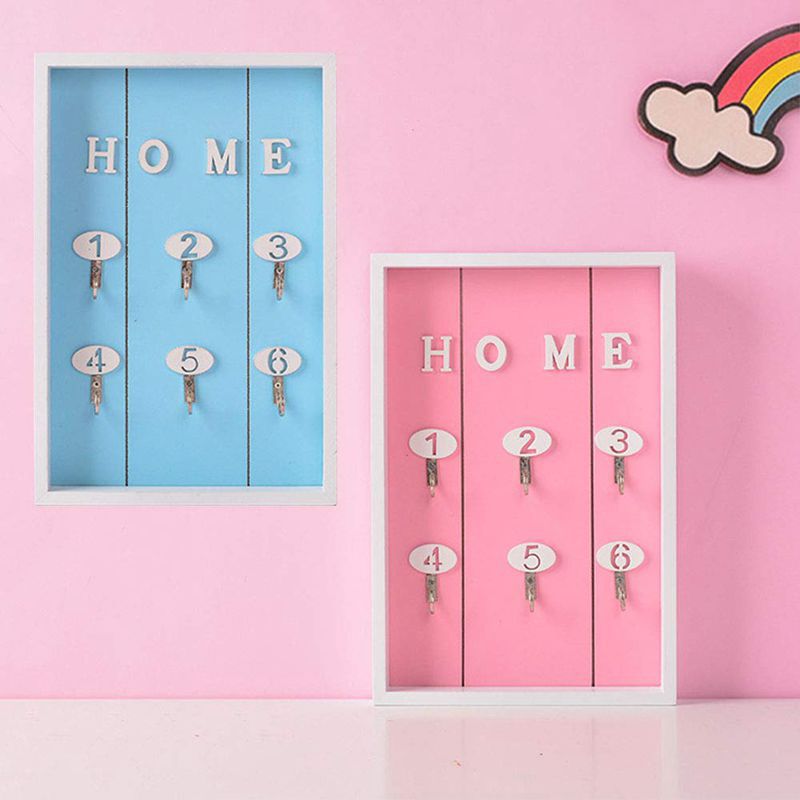 Decorative Wall-Mounted Hook Rack