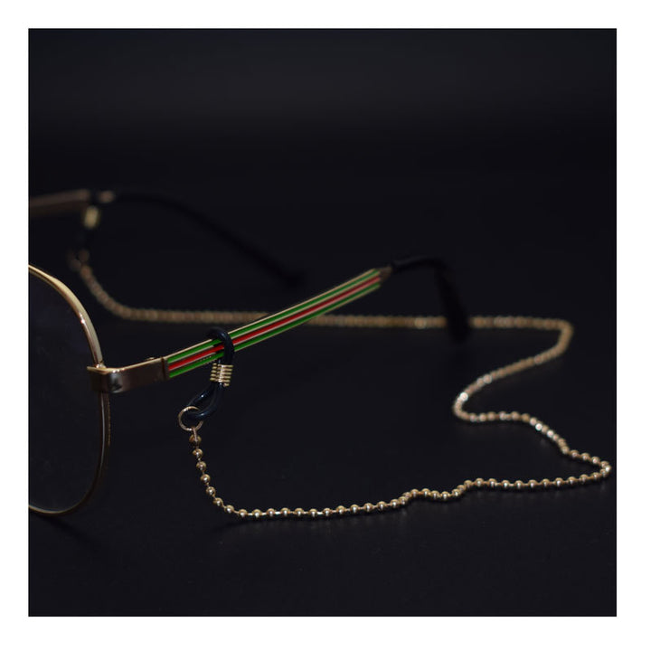 Beaded Eyewear Chain with Unique Fastening Kalsten