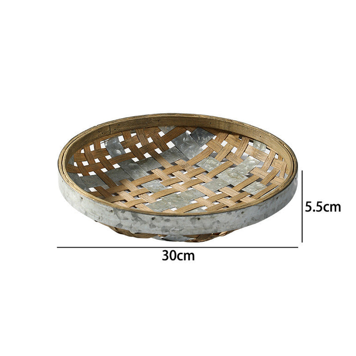 Handwoven Decorative Serving Bowl Kalsten