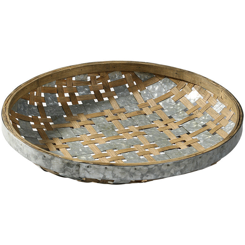 Handwoven Decorative Serving Bowl Kalsten