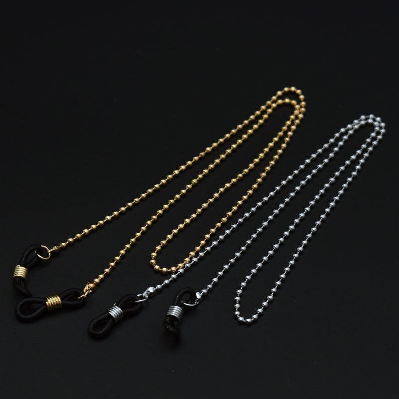 Beaded Eyewear Chain with Unique Fastening Kalsten