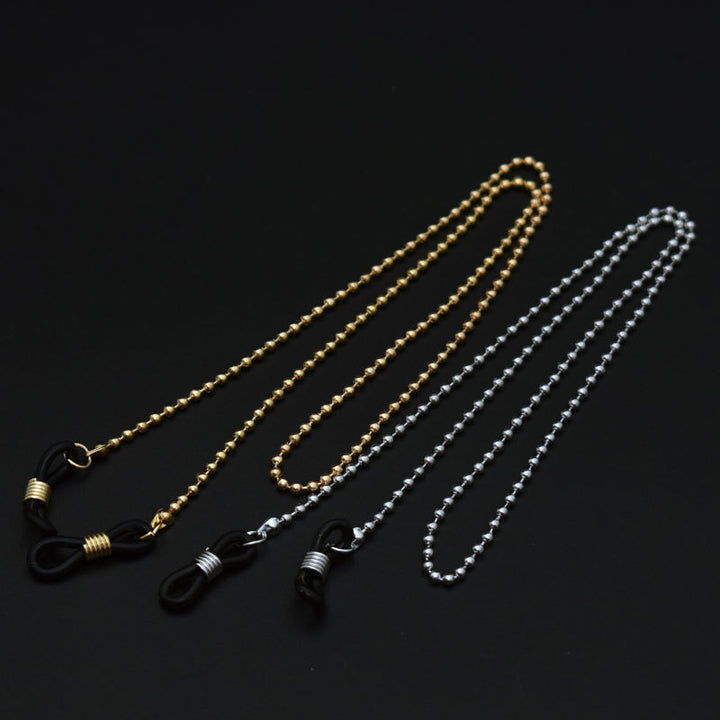 Beaded Eyewear Chain with Unique Fastening Kalsten