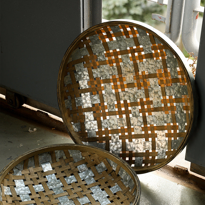 Handwoven Decorative Serving Bowl Kalsten