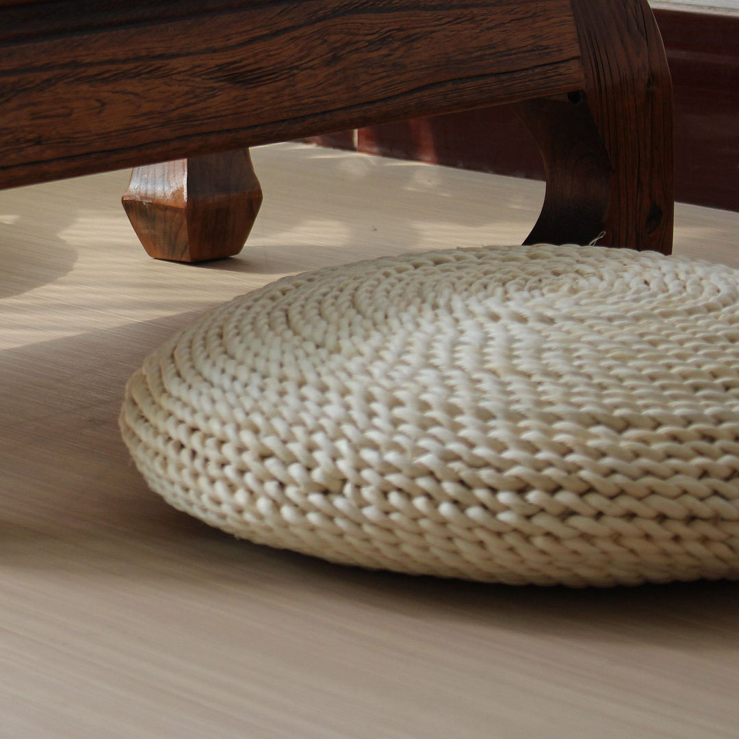 Handcrafted Braided Seat Cushion Kalsten