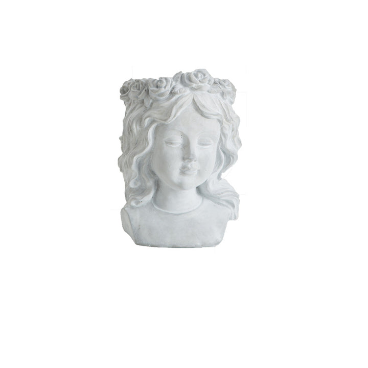 Artistic head sculpture flower pot Kalsten