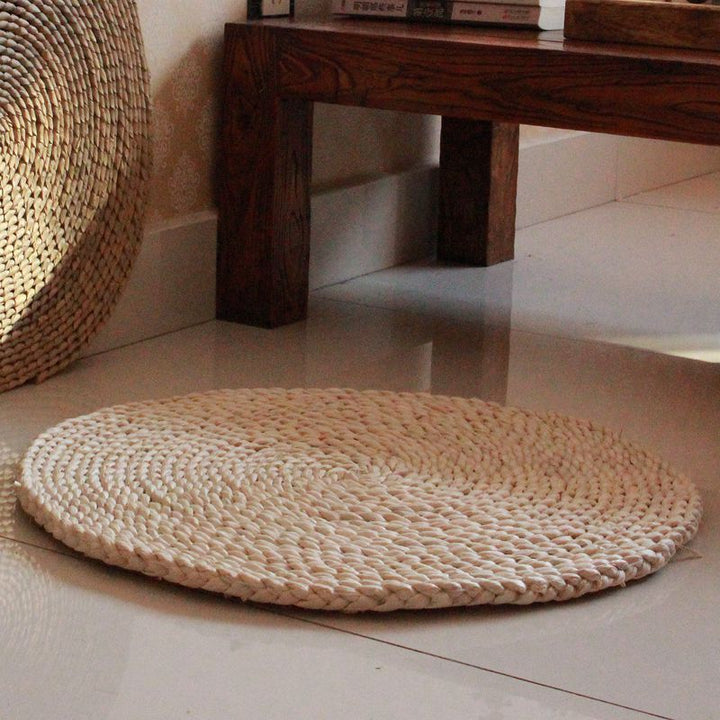 Handcrafted Braided Seat Cushion Kalsten