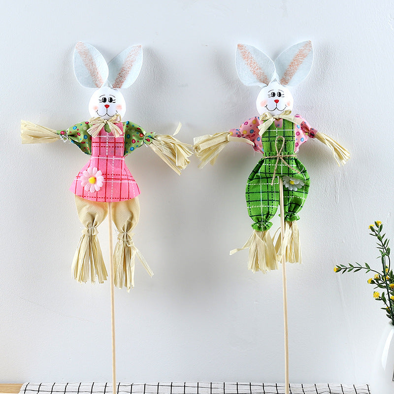 Decorative Bunny Garden Figurine
