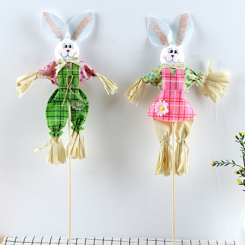 Decorative Bunny Garden Figurine
