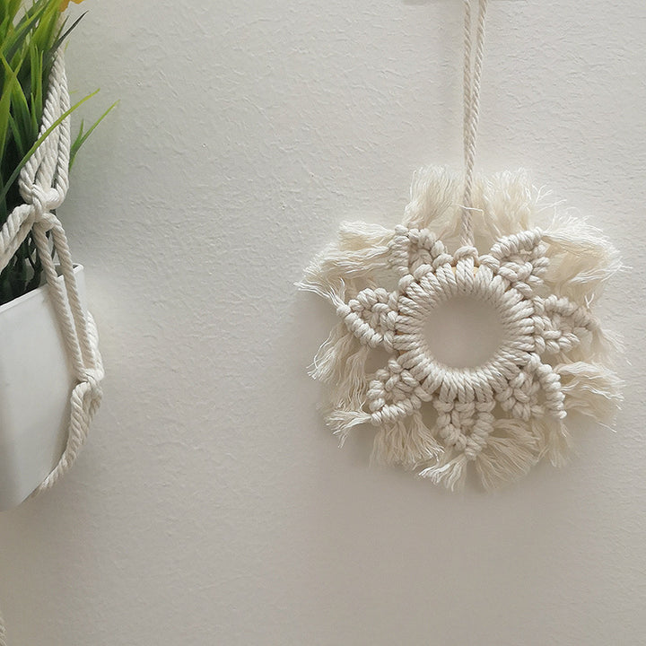 Decorative Macrame Wall Ornament Kalsten