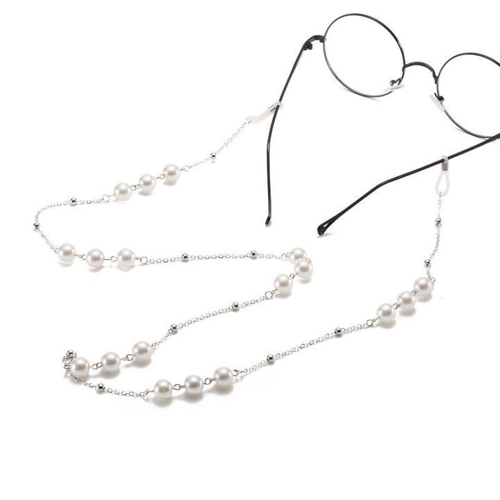 Elegant Pearl-Accented Eyewear Chain Kalsten 1786692160