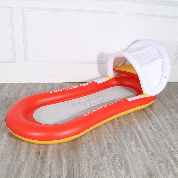 Inflatable Lounge Float with Canopy Kalsten