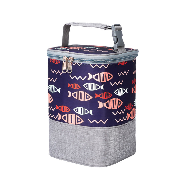 Insulated Multi-Compartment Food Cooler