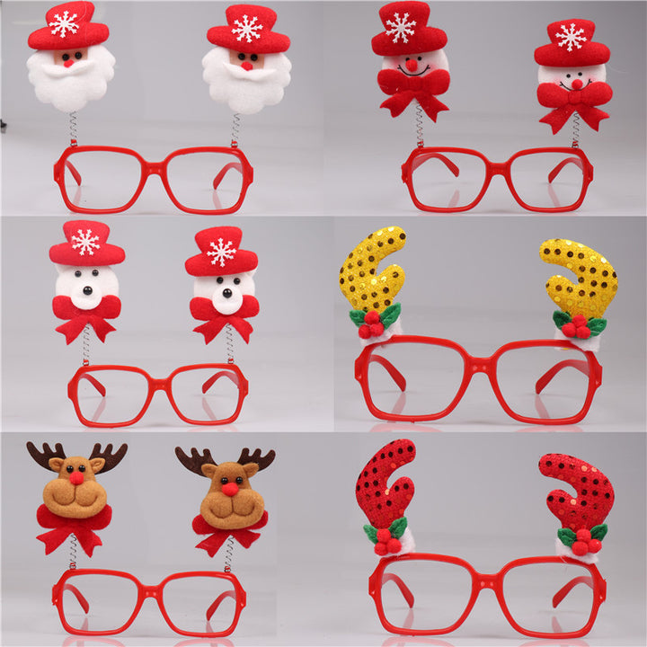 Festive glasses with reindeer motif Kalsten