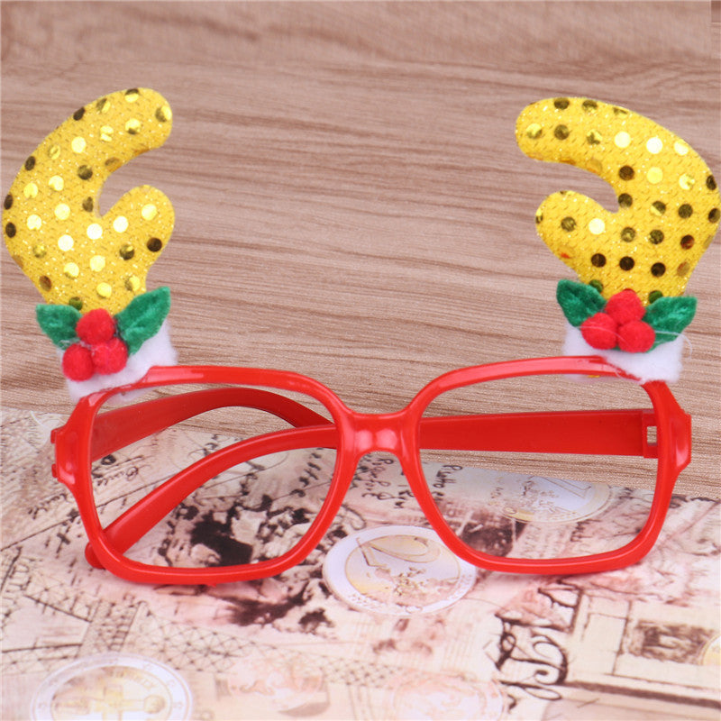 Festive glasses with reindeer motif Kalsten