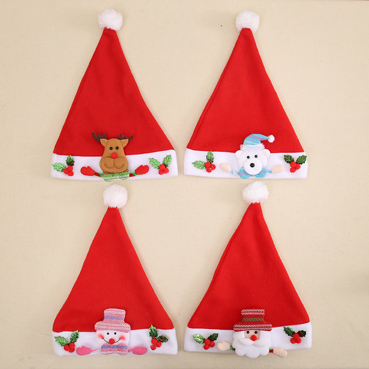 Festive Christmas hat with snowman motif Kalsten