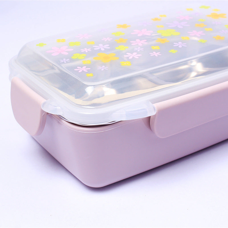 Floral Patterned BPA-Free Meal Prep Container Set