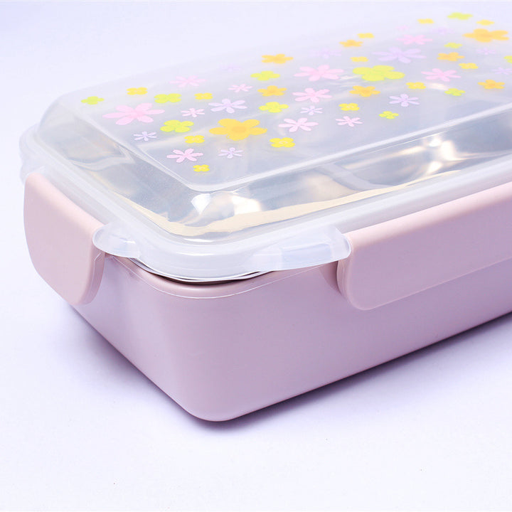 Floral Patterned BPA-Free Meal Prep Container Set
