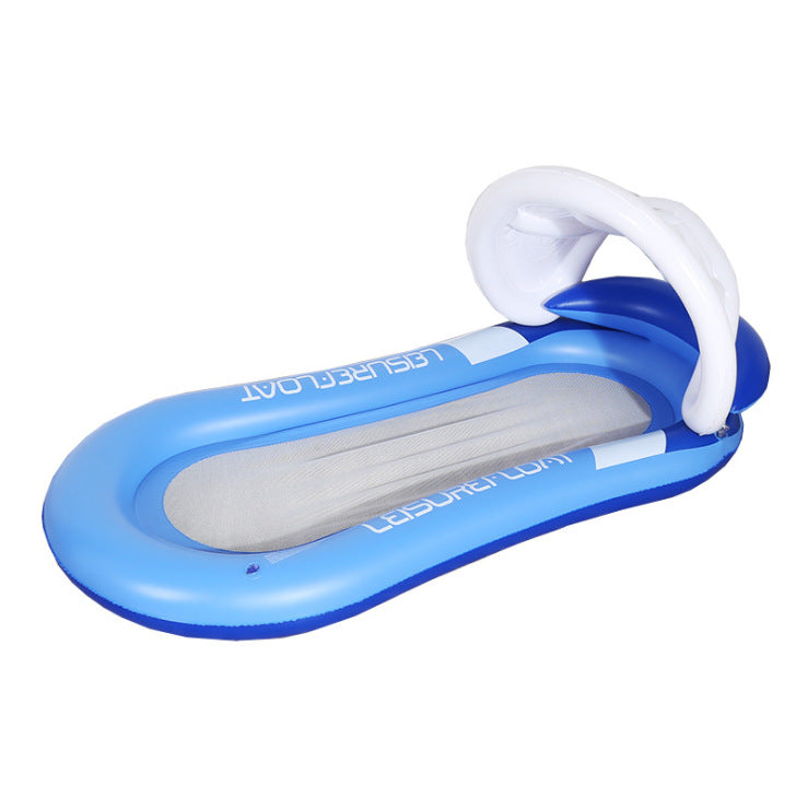 Inflatable Lounge Float with Canopy Kalsten