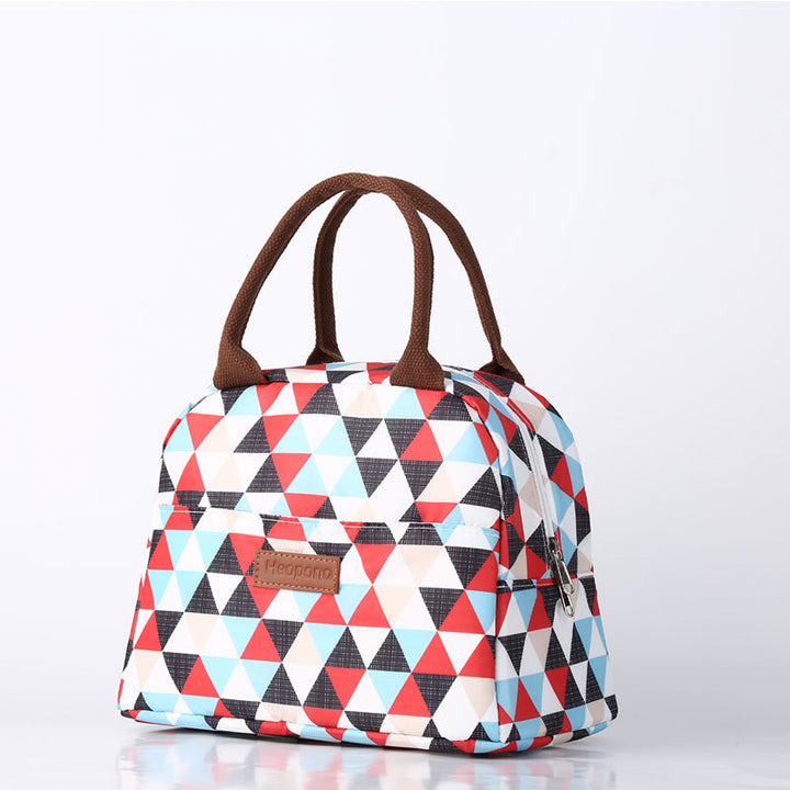 Floral Insulated Lunch Tote